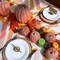 7 Pcs Assorted Orange & Black Artificial Pumpkins – Foam Fall Decor for Thanksgiving, Halloween, Harvest Wedding, Rustic Farmhouse Table Centerpiece, Mantel, Shelf, Seasonal Display